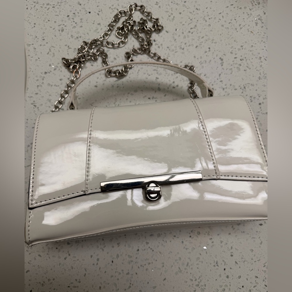 Elegant white Handbag